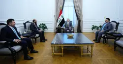 السوداني لتحسين بك: ملتزمون بدعم حقوق المكون الإيزيدي وتأهيل مناطقهم