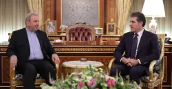 President Barzani, Iranian Envoy address bilateral relations