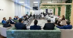 Shafaq News at Qatar Press Center for media ties talks