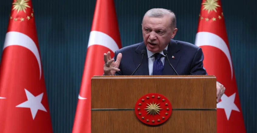 Erdogan flags Israeli actions as barrier to Damascus stability
