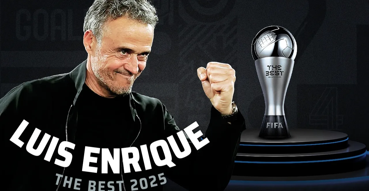 جوائز "ذا بيست".. إنريكي أفضل مدرب في العالم لعام 2025