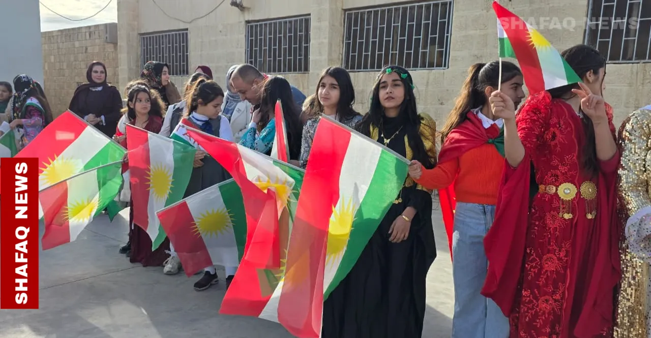 کەرکوک ئاهەنگ رووژ ئاڵای کوردستان کەێد.. وینە