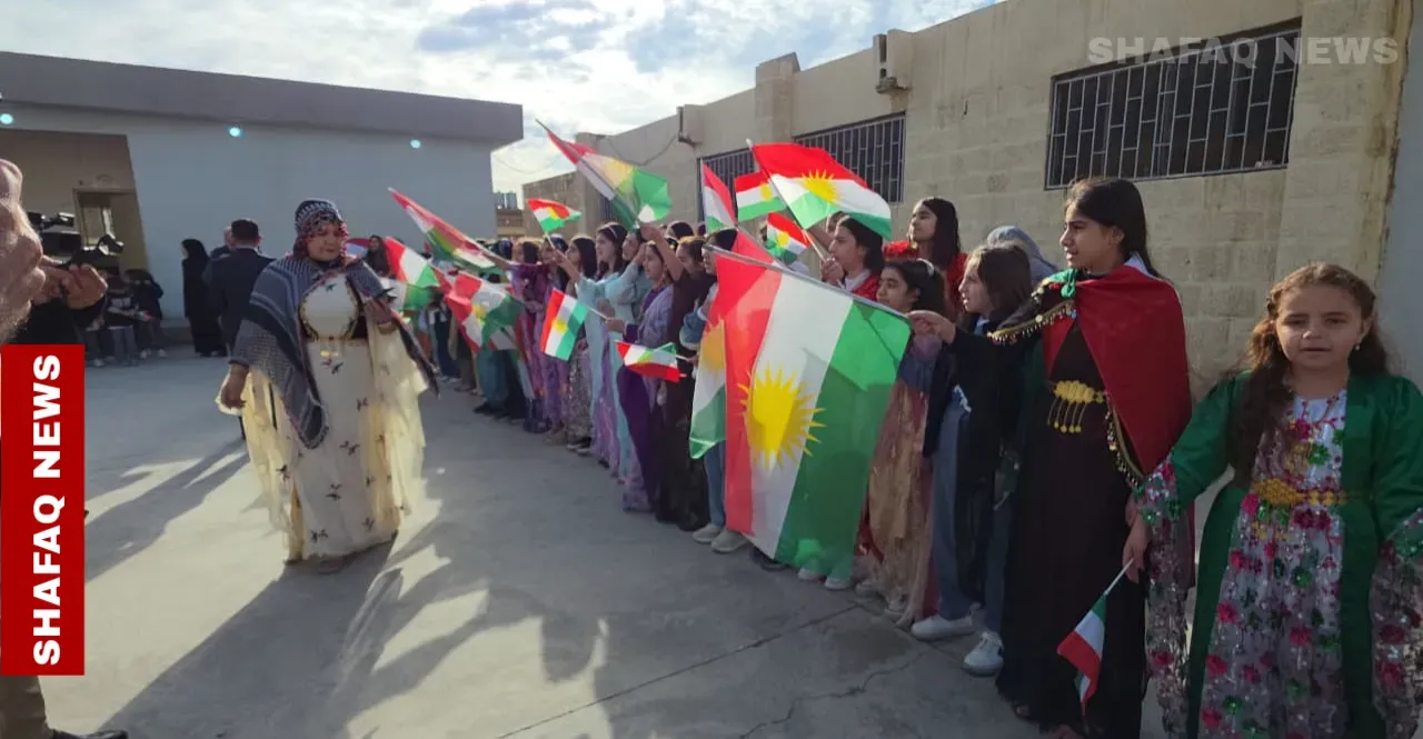 Kirkuk schools mark Kurdistan Flag Day