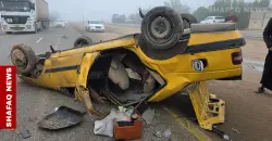 رحلة مدرسية تتحول الى مأساة و جريحان بانقلاب مركبة بحادثين في البصرة