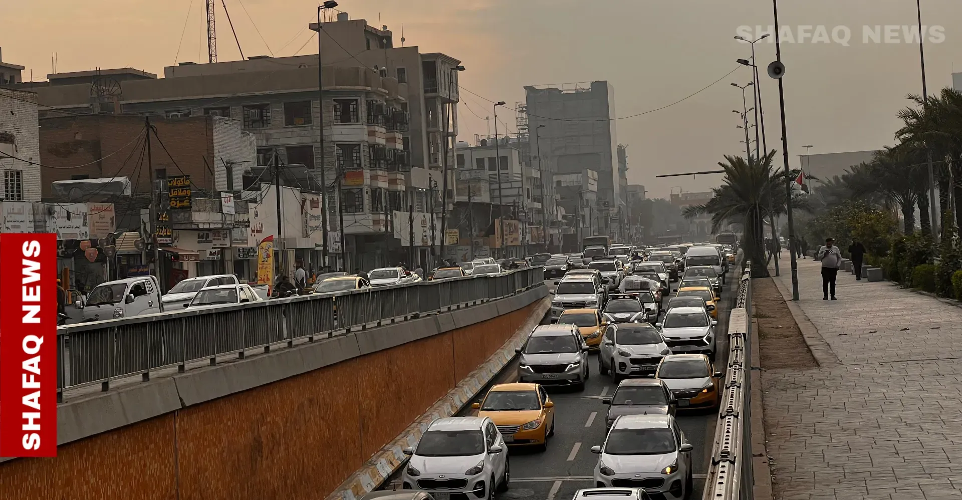 Traffic congestion hits key routes across Baghdad