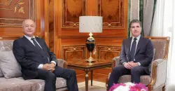 سەرۆک هەرێم کوردستان پیرووزبایی لە بەرهەم ساڵح کەێد وەبوونەی هەڵوژاردنی جویر کۆمیسار باڵای ئاوارەیل