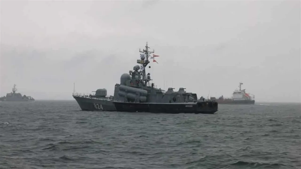 ئۆکرانیا پەلاماردان کەشتییگ جەنگی رووسی راگەینێد