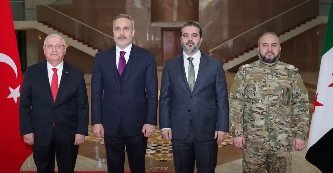 تأكيد سوري - تركي مشترك على تنفيذ اتفاق 10 آذار بدمج "قسد"