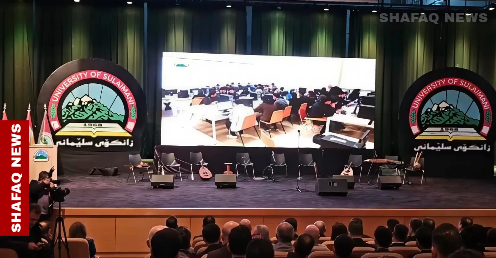 جامعة السليمانية تحتفل بخريجي الإعلام وتستعرض إنجازات وإحصاءات منذ 2003 (صور)