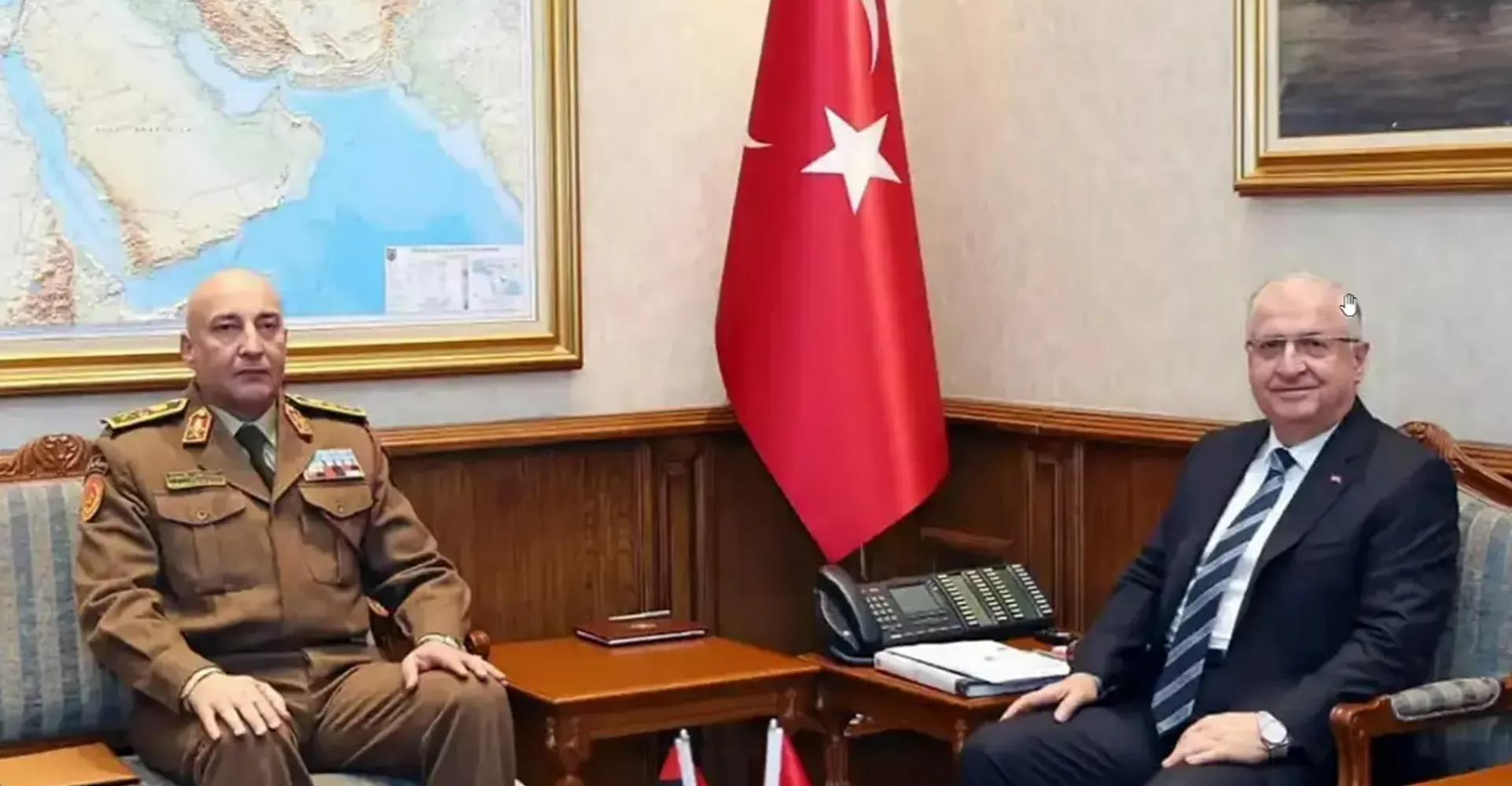 Libyan chief of staff among dead after jet crash in Turkiye