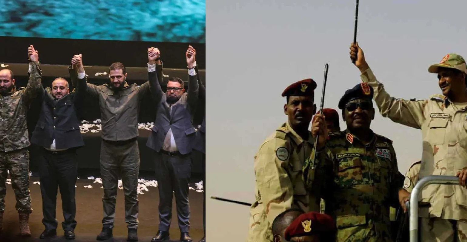 سوريا والسودان.. تطورات دبلوماسية وعسكرية خلال عام 2025