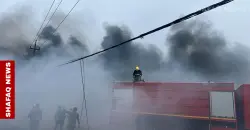 Fire engulfs market at displaced persons camp near Zakho