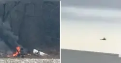 أميركا.. قتيل ومصاب بتصادم جوي بين مروحيتين (فيديو)