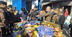 القوات الأمنية تصادر كميات كبيرة من الألعاب النارية شرقي بغداد