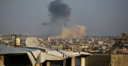 Israeli strikes hit Gaza as winter storms flood displacement camps