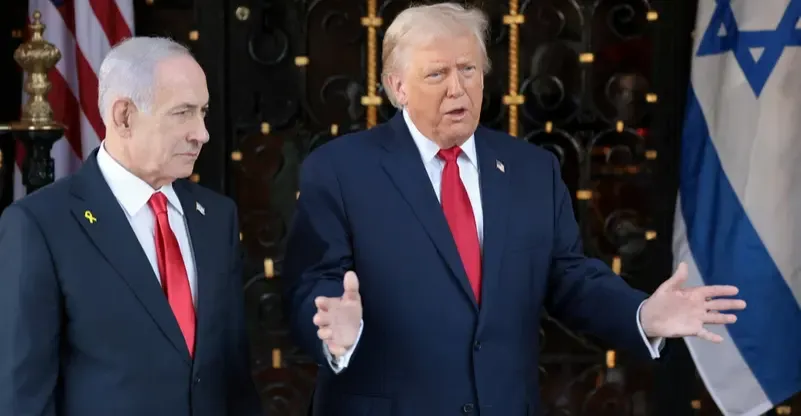 لوّح بضرب إيران.. ترمب يبحث مع نتنياهو "القوة الدولية" في غزة