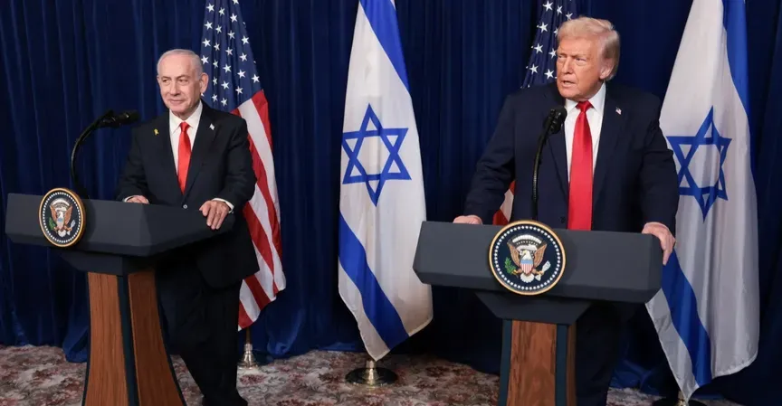 ترمب يلوح بضرب إيران مجدداً ويطالب حماس بنزع السلاح بعد محادثات مع نتنياهو