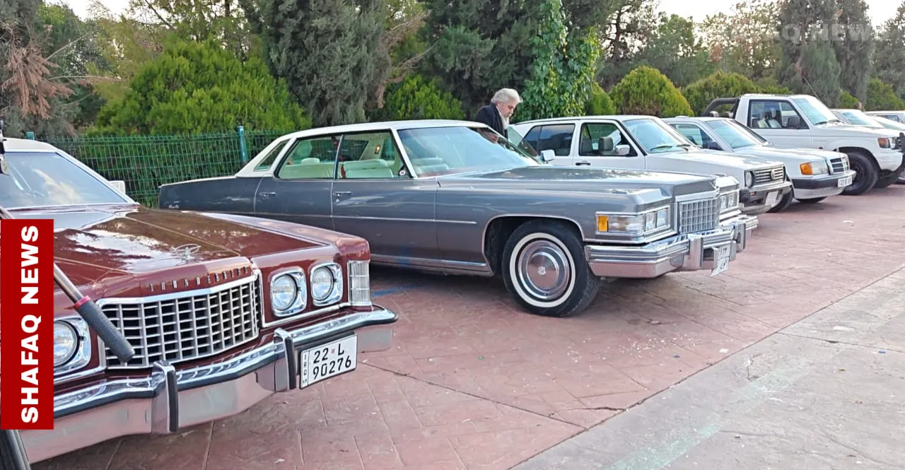 Iraqi Kurdistan rolls back time with classic car exhibition