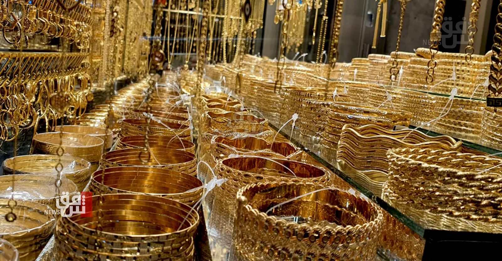رغم ارتفاع أسعاره.. الذهب يتصدر قائمة هدايا العراقيين في رأس السنة