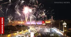 بغداد وأربيل والسليمانية تستقبل العام الجديد بالألعاب النارية واحتفالات (صور+ فيديو)