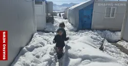 Heavy snowfall leaves Duhok’s displaced struggling