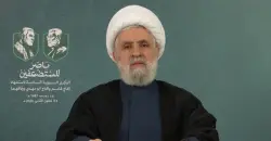 نعيم قاسم يحيي العراق ويؤشر سبب استهداف "المهندس"