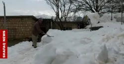 الثلوج تغلق الطرق وتزيد معاناة الأهالي في قرى شمال دهوك (صور)