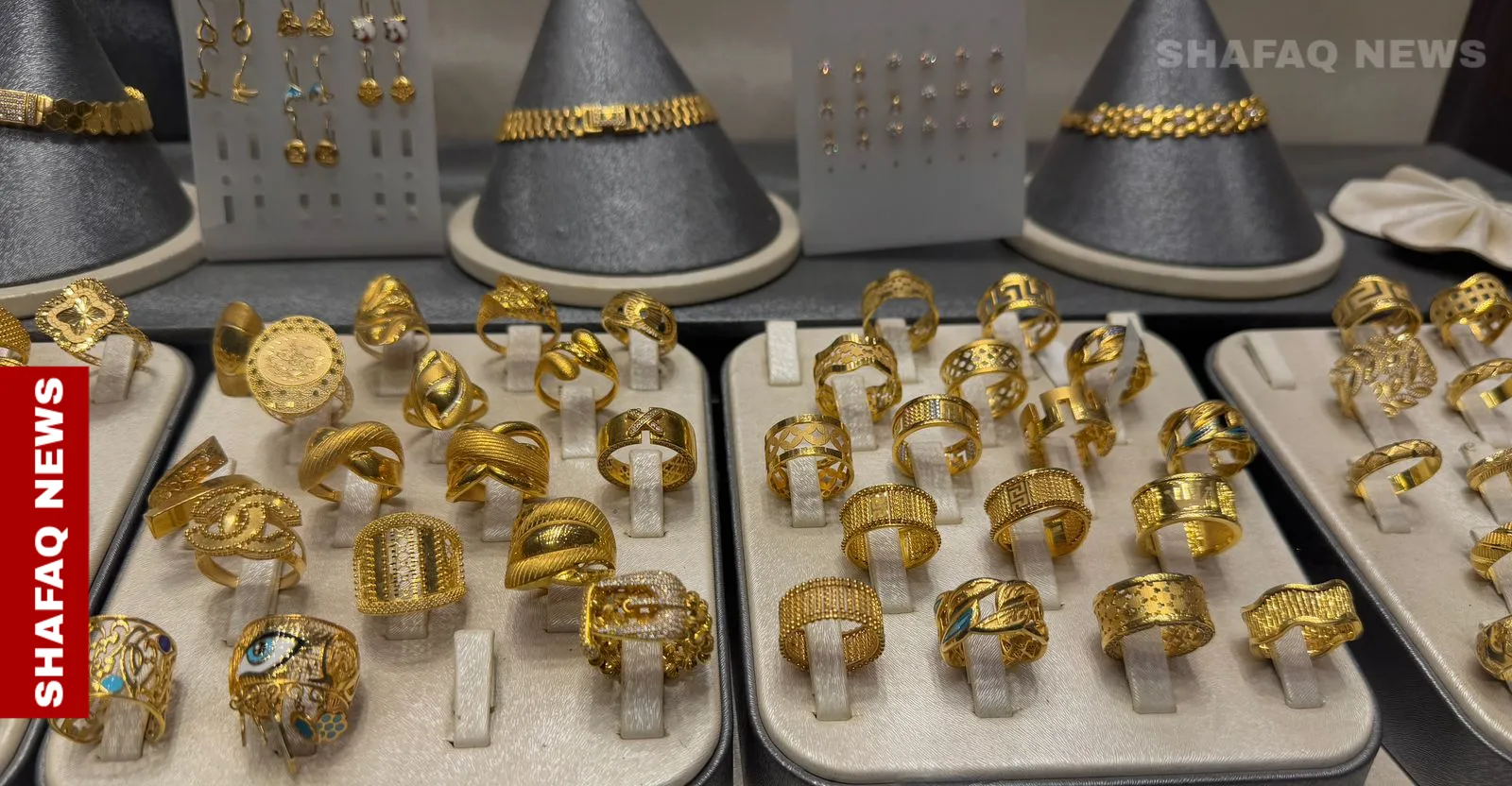 Gold dips in Baghdad, Erbil markets