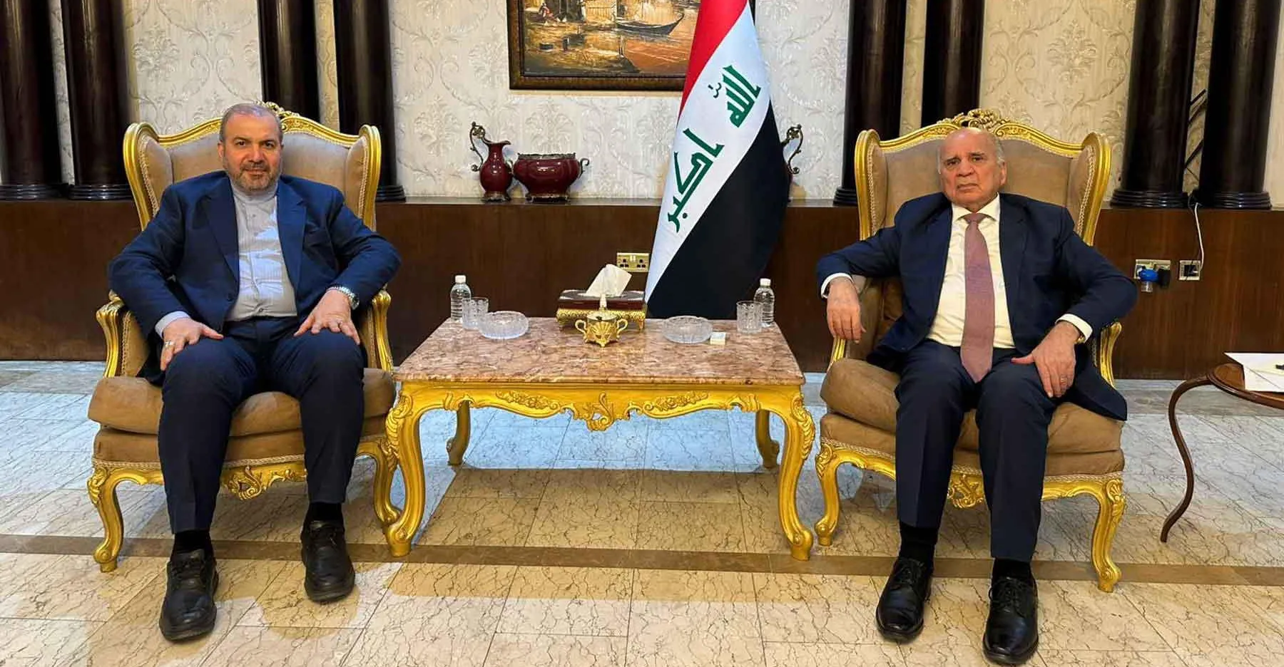 "رسالة عراقجي لحسين".. موقع بريطاني: محاولة إيرانية لتعزيز انخراطها السياسي في العراق