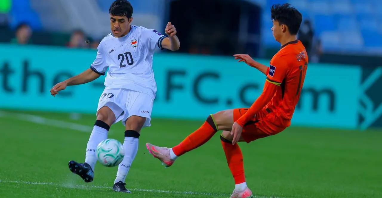 العراق والصين يتقاسمان نقاط مباراتهما الأولى في كأس آسيا تحت 23 سنة