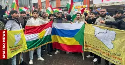 Solidarity march held in Erbil over Syria’s Aleppo clashes