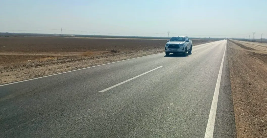 استئناف اعمال تأهيل طريق كركوك - تكريت