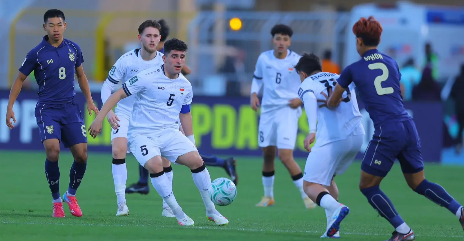 المنتخب الأولمبي العراقي يتعادل مع تايلاند في كأس آسيا تحت 23 عاماً