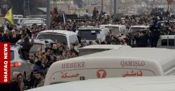 Aleppo Kurdish evacuees arrive in Qamishli after withdrawal deal