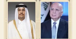 تشديد على "أمن المنطقة".. العراق يبحث مع قطر التطورات في إيران واليمن وحلب