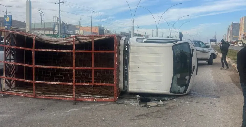 قتيل ومصاب إثر حادث سير على طريق "زاخو – إبراهيم الخليل" (صور)