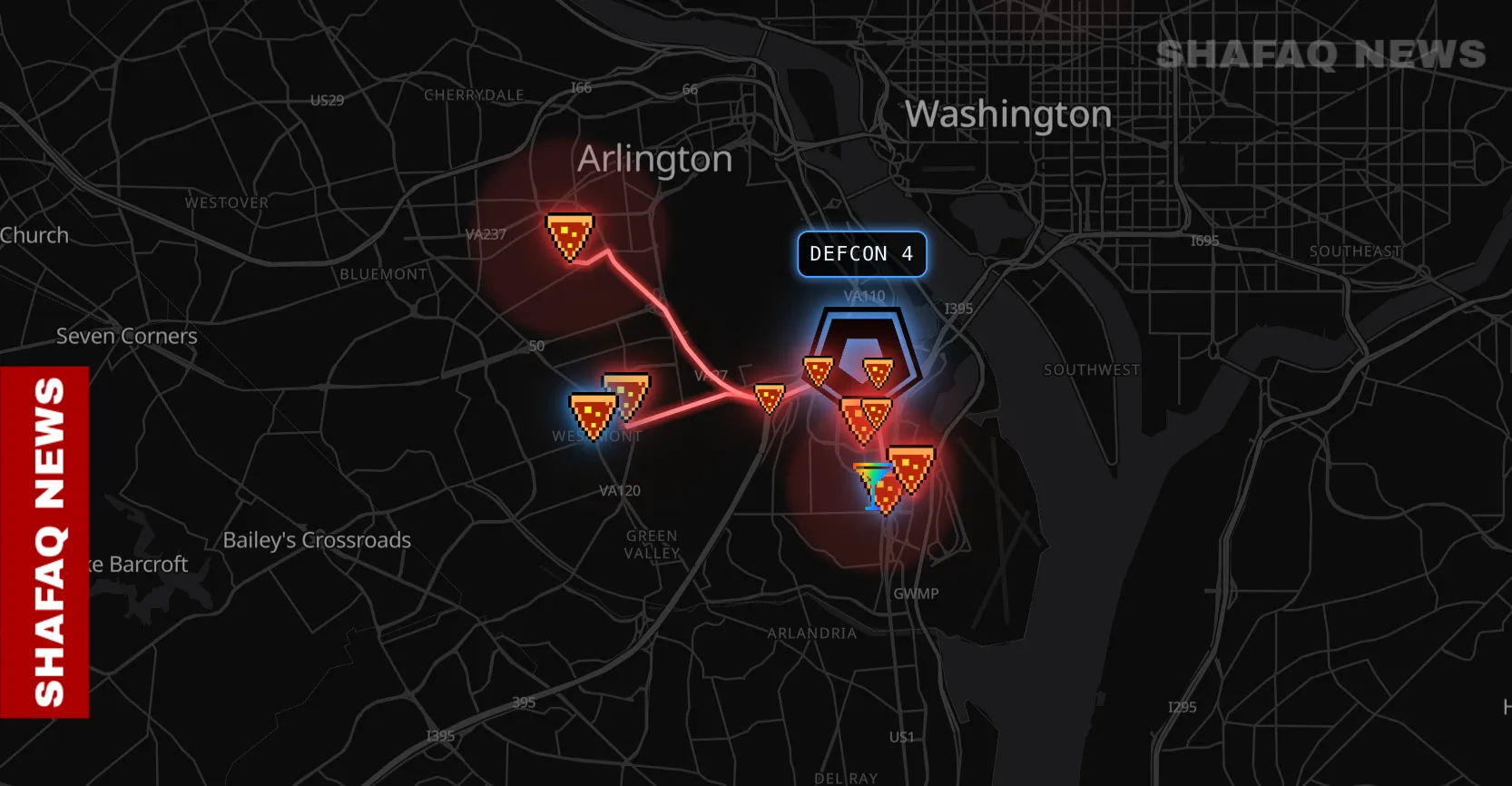 "مؤشر البيتزا” يرصد قفزة كبيرة في الطلبات تزامناً مع ضربة محتملة لإيران