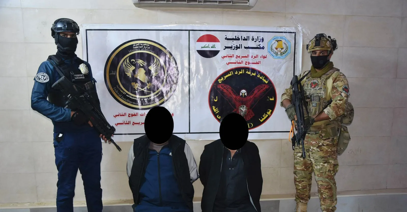 بعد مشاركتهما بجريمة قتل .. الاطاحة بارهابيين فرا من الأنبار إلى جنوبي العراق