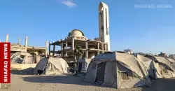 خاص.. غزة تستبدل مساجدها بأخرى من النايلون (صور)