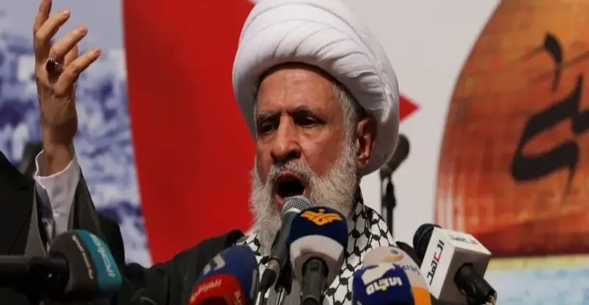 نعيم قاسم يهاجم وزير الخارجية اللبناني: ضد المقاومة