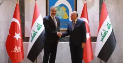 عشية زيارة طهران.. حسين يبحث مع فيدان التوتر الأميركي الإيراني