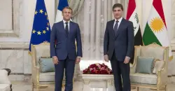 President Barzani and Macron review Syria tensions