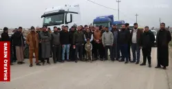 Oil transport drivers protest in Iraq’s Mosul over delayed payments
