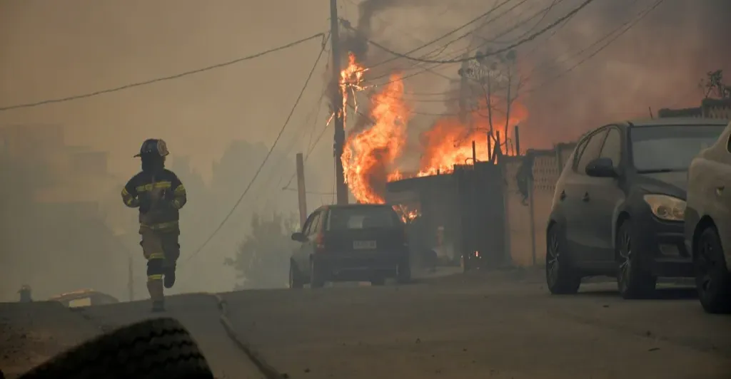 "حرائق تشيلي".. 15 قتيلاً ونزوح 50 ألف شخص