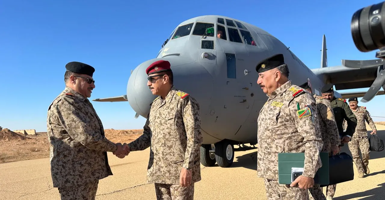 شاندیگ سەربازی عراقی پایەبەرز روی وەرەو پارچەی سنووری وەرد سوریا کەێد