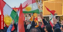 خانەقين.. وسیانیگ ناڕەزایی ئەرا پشتگیریکردن لە کورد سوریا (وینە)