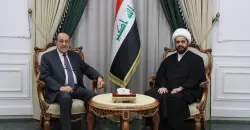 المالكي والخزعلي يبحثان الاستحقاقات الدستورية والمستجدات السورية