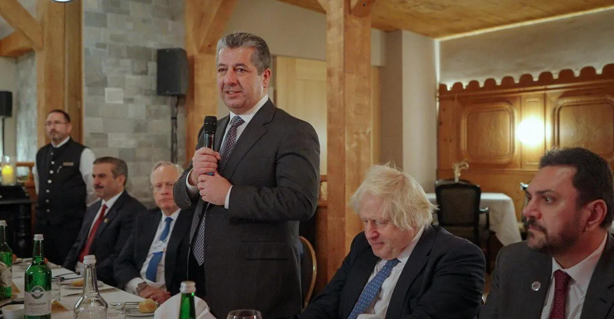 مسرور بارزاني من دافوس: الطاقة ستكون محوراً جوهرياً بمباحثات تشكيل الحكومة العراقية