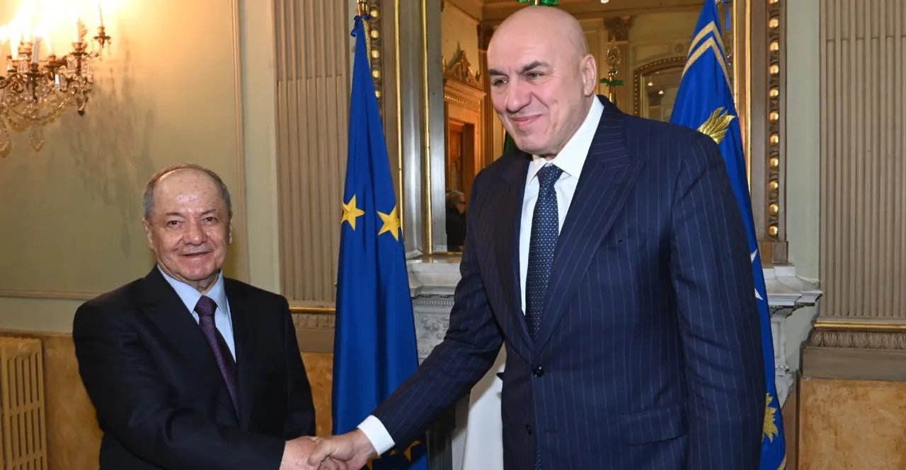 بارزاني: مستعدون لبذل اي شيء لحفظ كرامة الكورد .. إيطاليا: نرفض الاحداث الجارية بسوريا