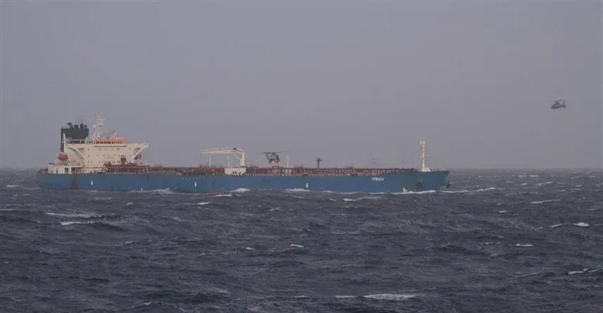France stops sanctioned Russian oil tanker in Mediterranean waters
